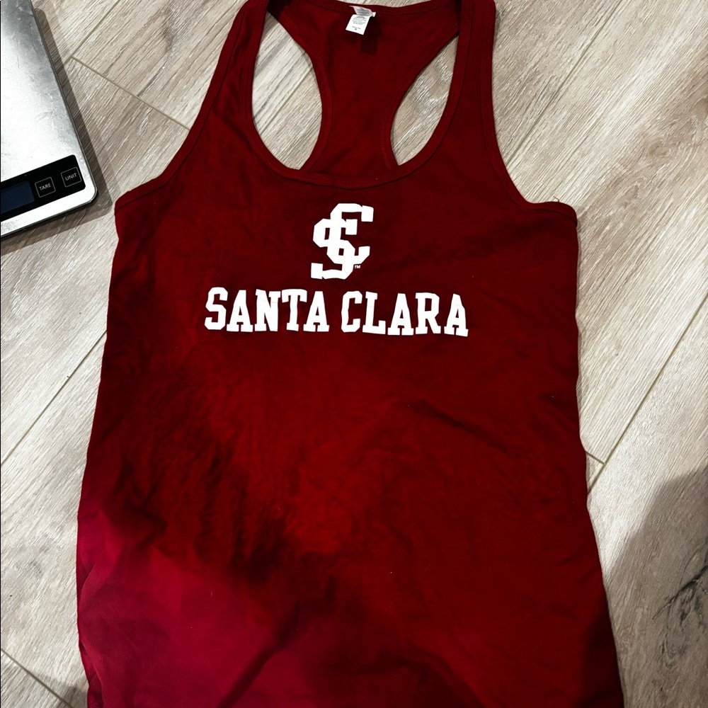 santa clara university SCU workout tank